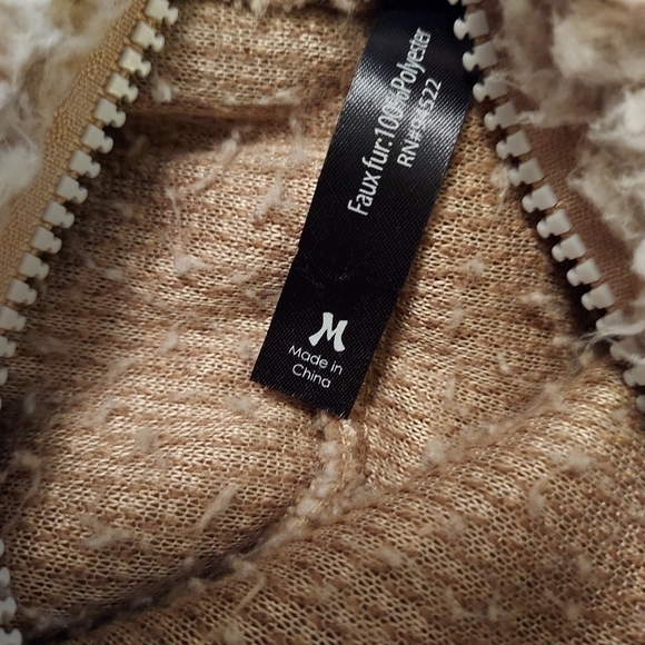 Sherpa quartet zip pullover med ladles brown - Picture 4 of 11